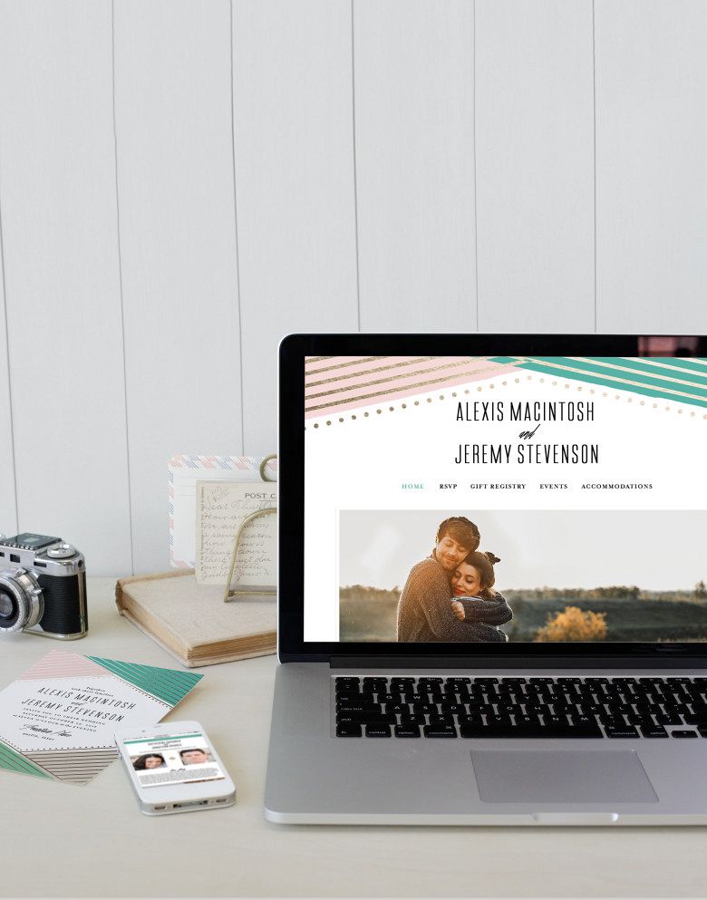Creating your Wedding Website with Minted