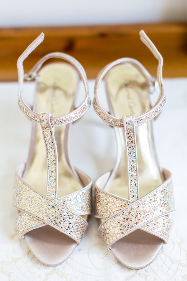 Glitter Shoes Heels Bride Bridal Soft Pink Rustic Boho Wedding http://www.natashacadman.com/
