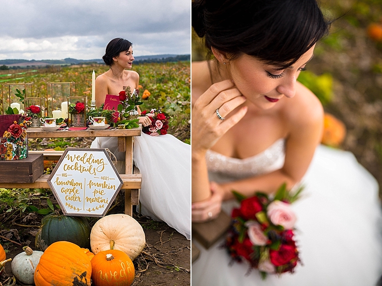 Pumpkin Field Autumn Wedding Ideas http://www.charlottewhiteweddings.co.uk/