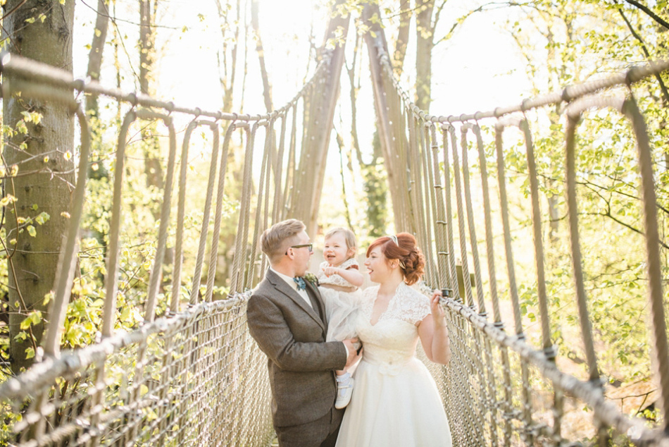A Tree House Wedding in Alnwick, Northumberland. Photography by Sarah-Jane Ethan.
