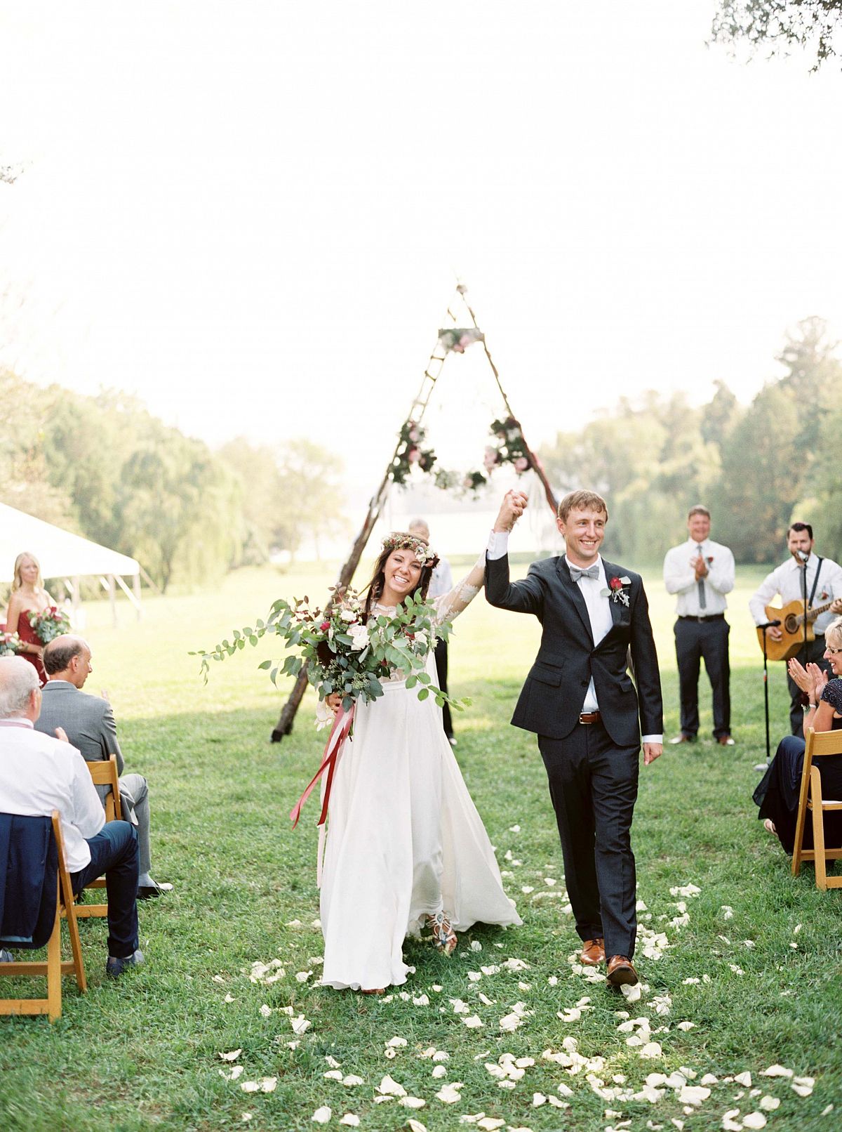 Anne-Claire and Chad's Luxe Bohemian Outdoor Wedding