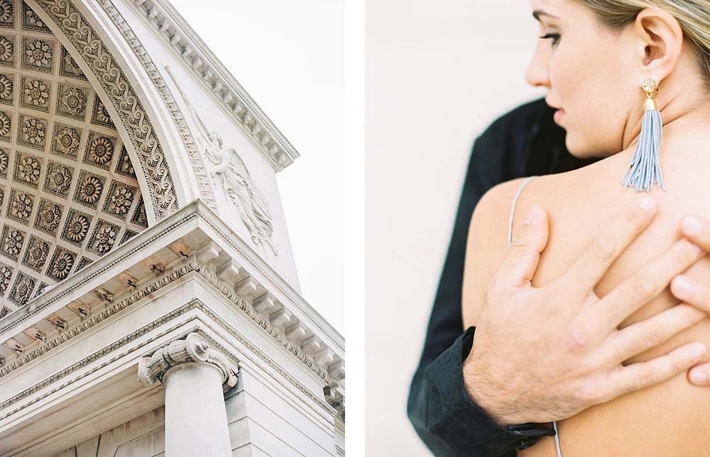 Modern and Sleek Engagement Session by Sally Pinera Photography | Wedding Sparrow