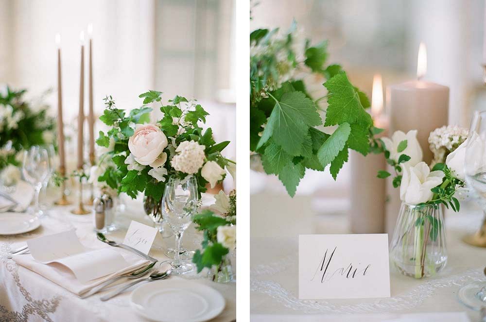 Setting the Table: Elements for a Tablescape by Greg FInck Photography | Wedding Sparrow