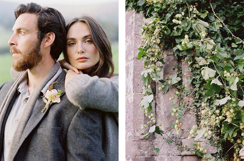 Modern and Earthy Autumnal Vow Renewal by Taylor and Porter | Wedding Sparrow