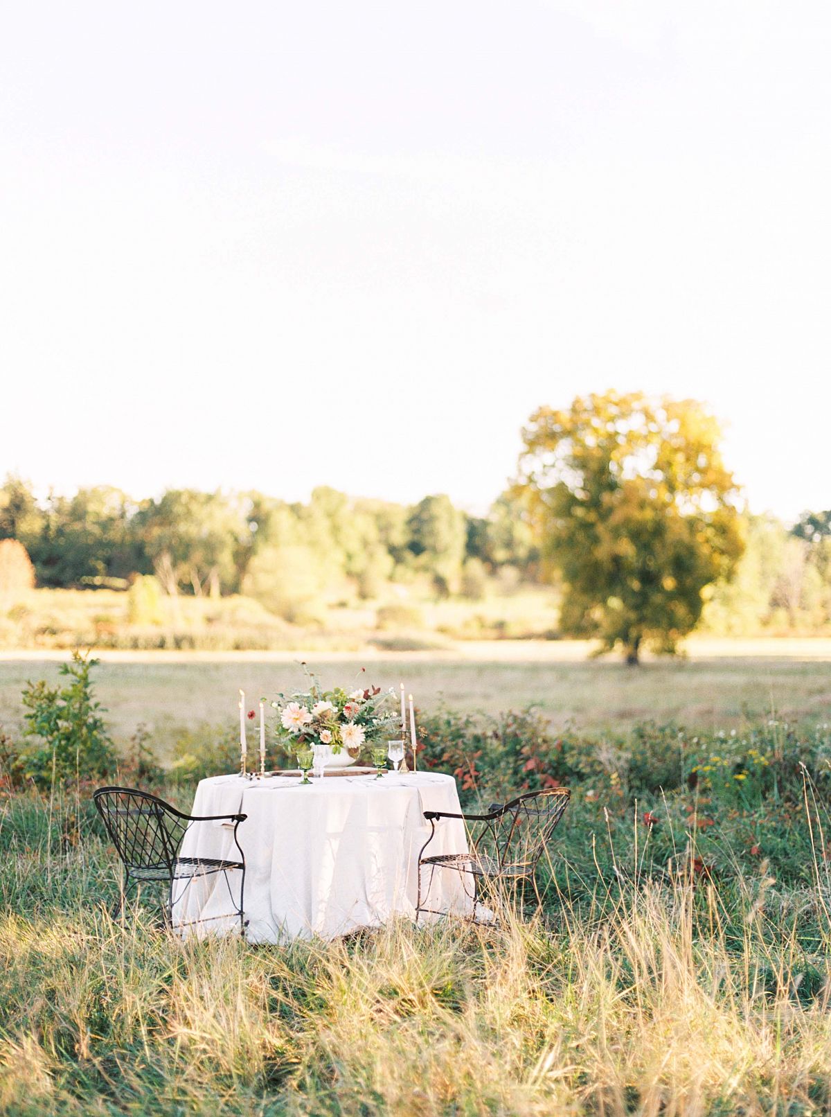 Relaxed Farmhouse Style Bridals in New England