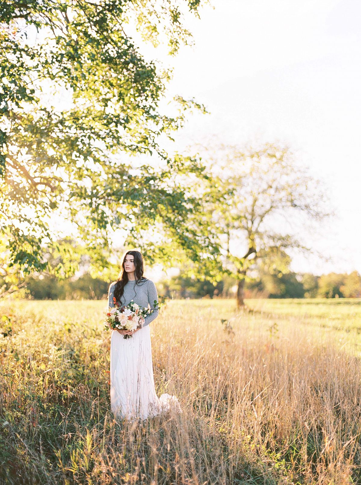 Relaxed Farmhouse Style Bridals in New England
