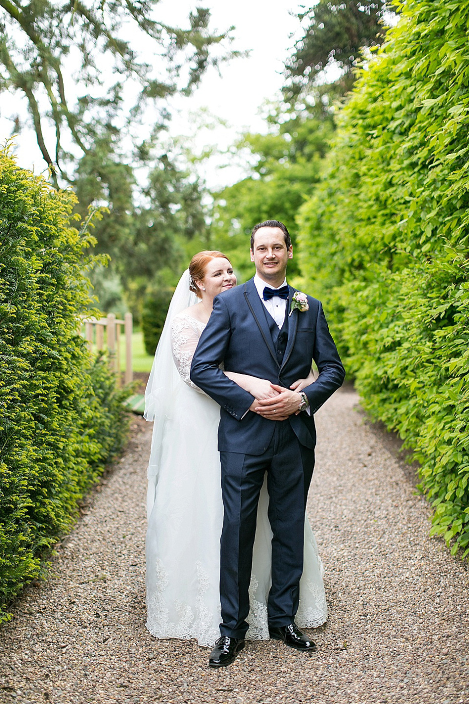 A Charlotte Balbier Gown for an Elegant Black Tie Wedding