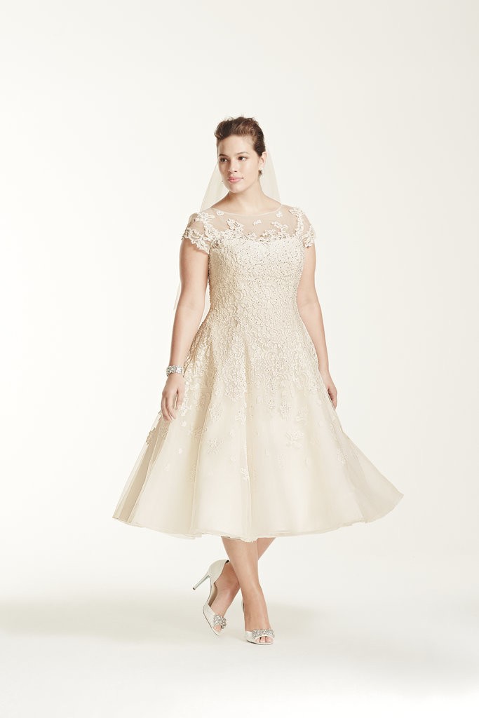 Stunning Plus Size Wedding Dresses For Curve Girl