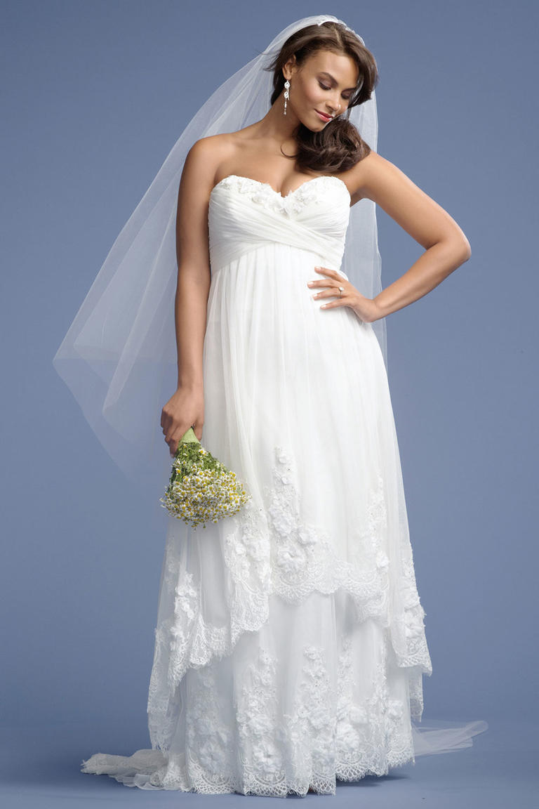8 fashion style plus size wedding dresses for curve girls 05