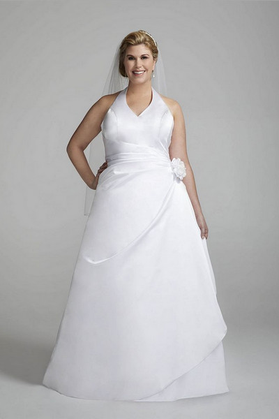 10 simple plus size wedding dresses 06