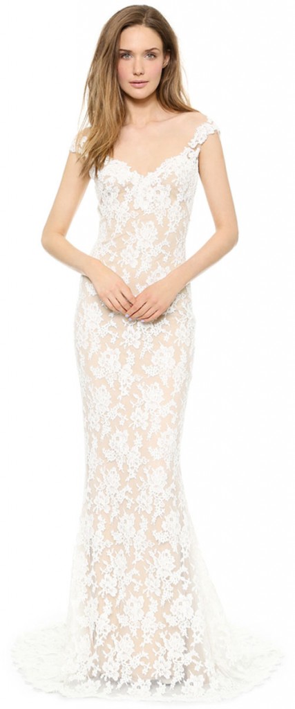 Top10 chic lace wedding dresses 04