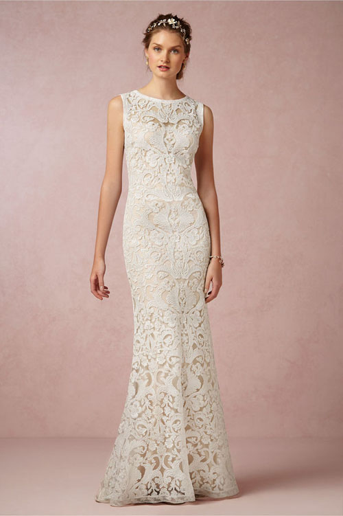 Top10 chic lace wedding dresses 05
