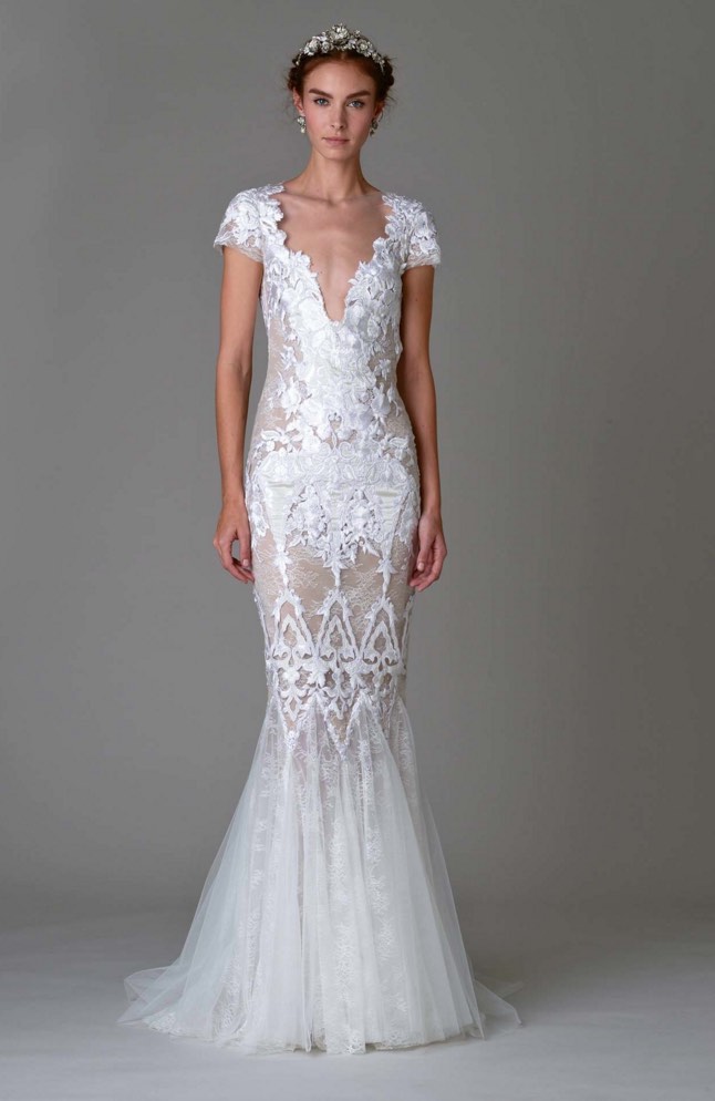 When fashion meets elegant-Marchesa wedding dresses fall 2016 collection 10