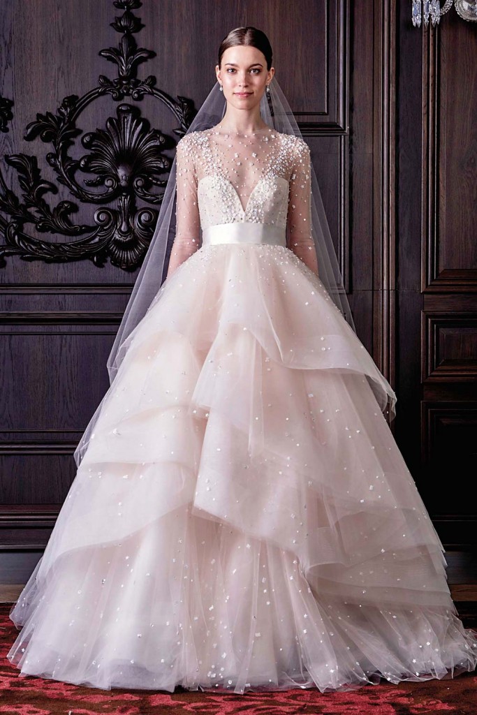 Top10 sexy tiered wedding dresses 06