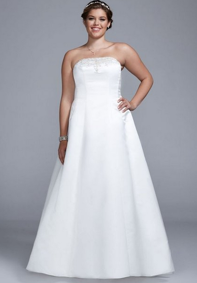 David's Bridal plus size wedding dresses 2016 02