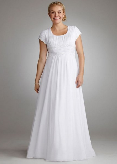 David's Bridal plus size wedding dresses 2016 04