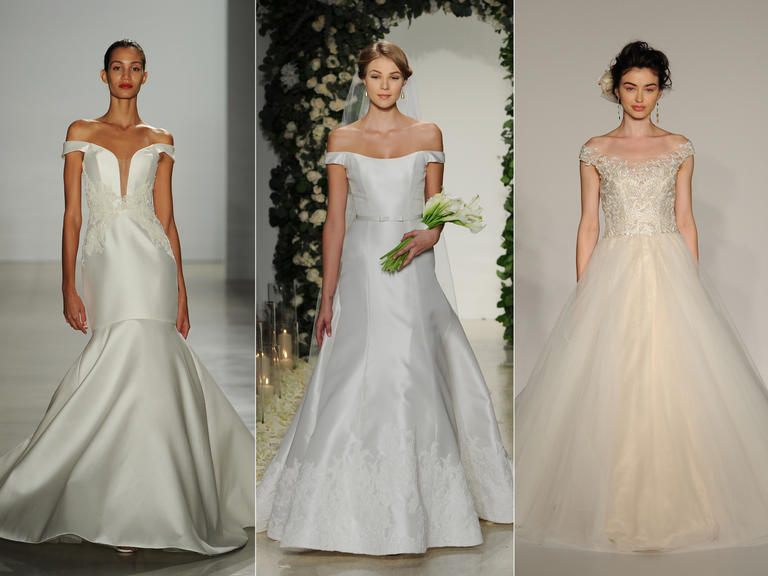 Wedding Dresses With Off-the-Shoulder Sleeves
