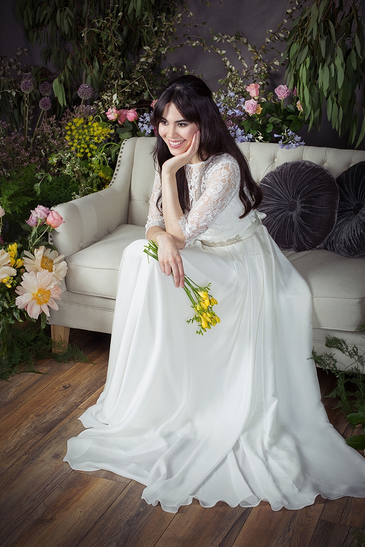 Ayla with Ayla Jacket & Ginko Belt Naomi Neoh 2017 Eden Wedding Bridal Dress Collection