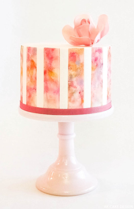 Watercolour & Painted Cakes